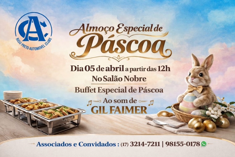 Almoço Especial de Páscoa